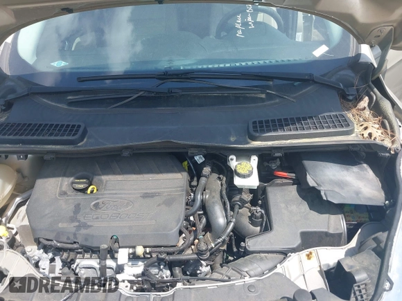 2017 Ford Escape SE with VIN 1FMCU0GD4HUE85348, listed as a IAAI auction lot 42135485 with 124,608 mi miles. Bid and sale history available at carsss.com. Image 10.