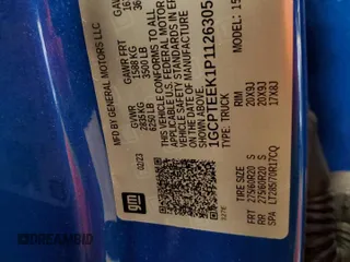 2023 Chevrolet Colorado 4WD Trail Boss z VIN 1GCPTEEK1P1126305, wystawiony jako Copart lot #53565985 z przebiegiem 12 254 mil mil oraz Szkoda całkowita • Salvage title. Historia ofert i sprzedaży dostępna na DreamBid. Obrazek 14.