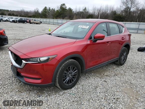 2021 Mazda CX-5 Sport with VIN JM3KFABM7M1304656, listed as a Copart auction lot 87547125 with 72,785 mi miles and Salvage Title. Bid and sale history available at carsss.com. Image 1.