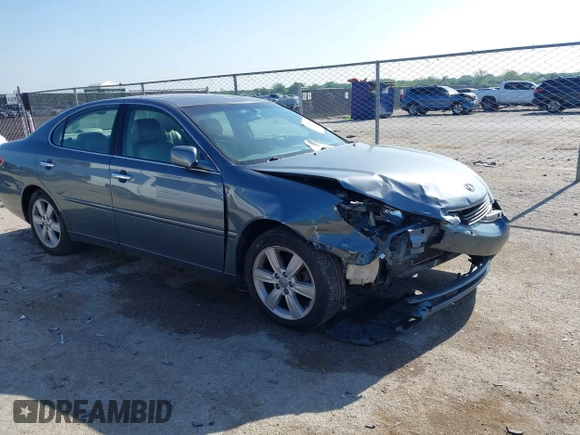 2005 Lexus ES 330 with VIN JTHBA30G155069616, listed as a IAAI auction lot 42093544 with 291,157 mi miles. Bid and sale history available at carsss.com. Image 1.