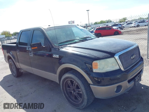 2006 Ford F-150 XLT with VIN 1FTPW12V26FB68613, listed as a IAAI auction lot 42065760 with 163,405 mi miles. Bid and sale history available at carsss.com. Image 1.