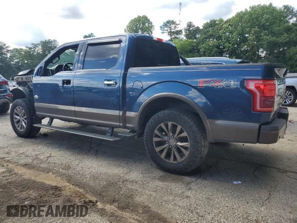 2017 Ford F-150 XL with VIN 1FTEW1EF2HFA92356, listed as a Copart auction lot 60328435 with 147,525 mi miles and Salvage title. Bid and sale history available at DreamBid. Image 2.