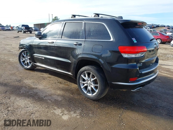 2015 Jeep Grand Cherokee Summit with VIN 1C4RJFJMXFC878812, listed as a IAAI auction lot 41637279 with 149,488 mi miles. Bid and sale history available at carsss.com. Image 3.