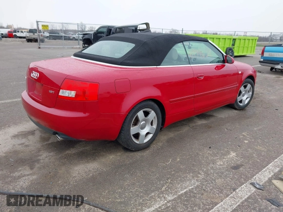 2003 Audi A4 1.8T с VIN WAUAC48H33K022982, выставлен на аукционе IAAI как лот 41994638 с пробегом 35 618 миль миль и . История ставок и продаж доступна на DreamBid. Изображение 4.