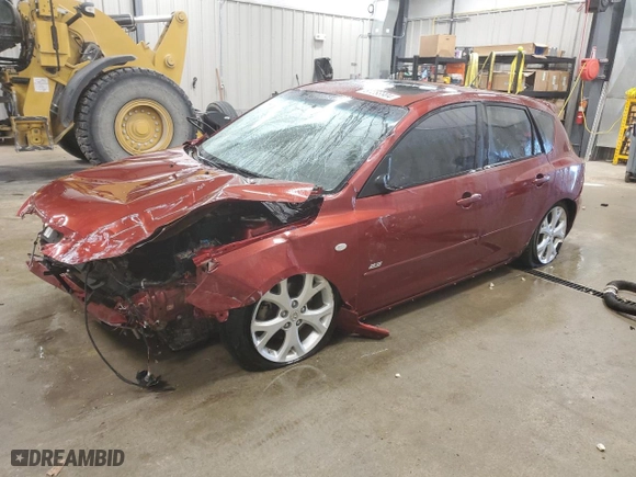 2009 Mazda Mazda3 s Touring with VIN JM1BK343691197725, listed as a Copart auction lot 87288904 with 126,843 mi miles and Clean Title. Bid and sale history available at carsss.com. Image 1.