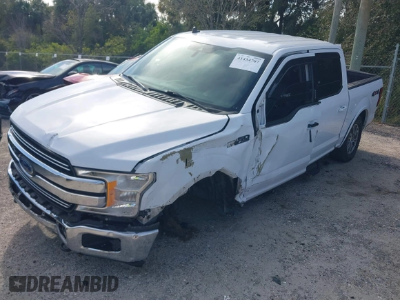 2019 Ford F-150 XL with VIN 1FTEW1E5XKKD48460, listed as a IAAI auction lot 41434707 with 98,431 mi miles. Bid and sale history available at carsss.com. Image 19.