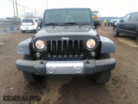 2014 Jeep Wrangler Sahara with VIN 1C4AJWBG9EL161712, listed as a IAAI auction lot 41839193 with 68,318 mi miles and . Bid and sale history available at DreamBid. Image 12.