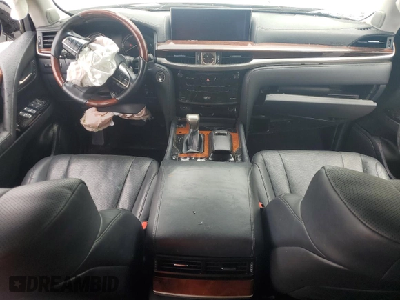 2020 Lexus LX 570 with VIN JTJDY7AX8L4316755, listed as a Copart auction lot 61222745 with 69,021 mi miles and Salvage title. Bid and sale history available at DreamBid. Image 8.