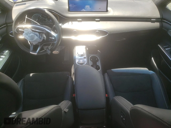2022 Genesis GV70 Sport with VIN KMUMCDTC5NU036592, listed as a Copart auction lot 57786223 with 17,158 mi miles and Non repairable. Bid and sale history available at DreamBid. Image 8.
