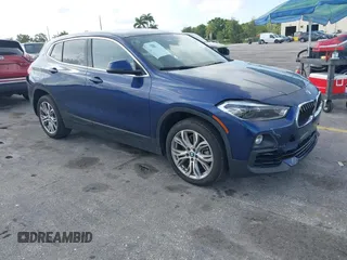 2018 BMW X2 sDrive28i with VIN WBXYJ3C34JEJ82980, listed as a IAAI auction lot 42473599 with 58,109 mi miles and . Bid and sale history available at DreamBid. Image 1.