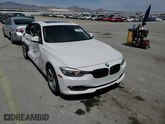 2015 BMW 3 Series 328i with VIN WBA3C1C58FP851977, listed as a Copart auction lot 52918995 with 79,291 mi miles and Salvage title. Bid and sale history available at DreamBid. Image 13.