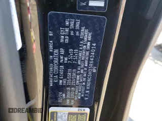 2024 Kia Carnival EX with VIN KNDNC5H35R6434014, listed as a Copart auction lot 85196494 with 25,962 mi miles and Salvage Title. Bid and sale history available at carsss.com. Image 15.
