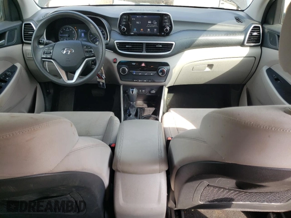2021 Hyundai Tucson SE with VIN KM8J23A49MU290332, listed as a Copart auction lot 49073235 with 109,451 mi miles and Salvage Title. Bid and sale history available at carsss.com. Image 8.