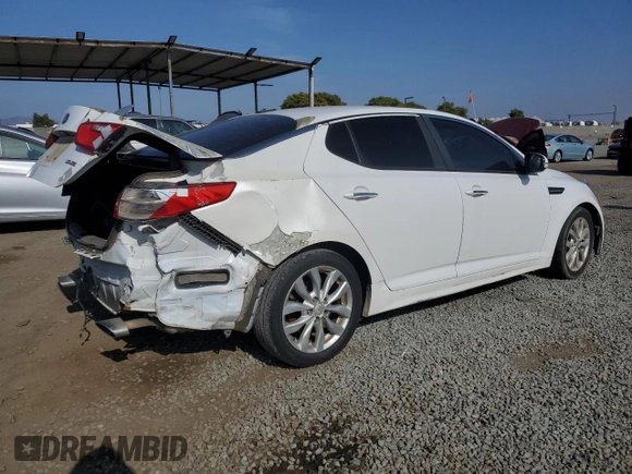 2015 Kia Optima EX с VIN 5XXGN4A71FG372585, выставлен на аукционе Copart как лот 60850935 с пробегом Не указан миль и Чистый • Clean title. История ставок и продаж доступна на DreamBid. Изображение 3.