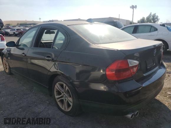 2008 BMW 3 Series 328i with VIN WBAVA37598NL57680, listed as a Copart auction lot 70906694 with 228,925 mi miles and Salvage Title. Bid and sale history available at DreamBid. Image 2.