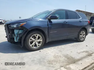 2018 Chevrolet Equinox LT with VIN 3GNAXKEX7JS564960, listed as a Copart auction lot 51712245 with 145,512 mi miles and Salvage Title. Bid and sale history available at DreamBid. Image 1.