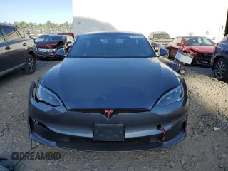 2023 Tesla Model S Plaid с VIN 5YJSA1E60PF508053, выставлен на аукционе Copart как лот 78726204 с пробегом Не указан миль и Списание • Salvage title. История ставок и продаж доступна на DreamBid. Изображение 5.