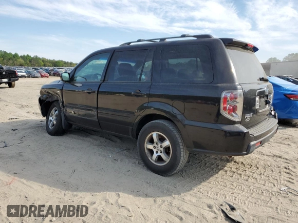 2008 Honda Pilot EX-L z VIN 5FNYF18798B009074, wystawiony jako Copart lot #54375305 z przebiegiem 149 602 mil mil oraz Szkoda całkowita • Salvage title. Historia ofert i sprzedaży dostępna na DreamBid. Obrazek 2.