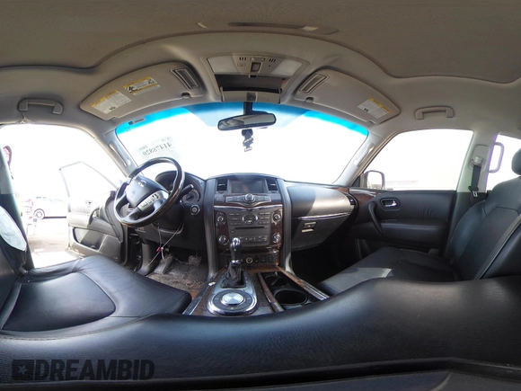 2015 Infiniti QX80 with VIN JN8AZ2NF1F9572769, listed as a IAAI auction lot 41478820 with 143,892 mi miles and . Bid and sale history available at DreamBid. Image 18.