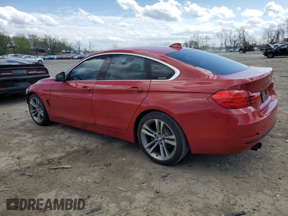 2016 BMW 4 Series 428i with VIN WBA4A9C58GG508399, listed as a Copart auction lot 52701715 with 89,424 mi miles and Salvage title. Bid and sale history available at DreamBid. Image 2.