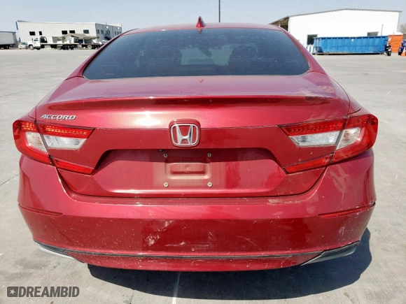 2018 Honda Accord Sedan LX 1.5T with VIN 1HGCV1F16JA119589, listed as a Copart auction lot 49618085 with 86,214 mi miles and Salvage Title. Bid and sale history available at carsss.com. Image 6.