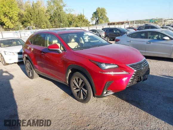 2018 Lexus NX 300 with VIN JTJBARBZ0J2165541, listed as a IAAI auction lot 41786897 with 70,612 mi miles and . Bid and sale history available at DreamBid. Image 1.