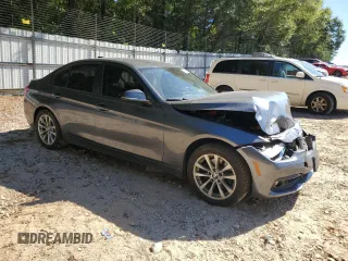 2018 BMW 3 Series 320i xDrive with VIN WBA8A3C54JA358624, listed as a Copart auction lot 74696374 with 55,342 mi miles and Salvage title. Bid and sale history available at DreamBid. Image 4.