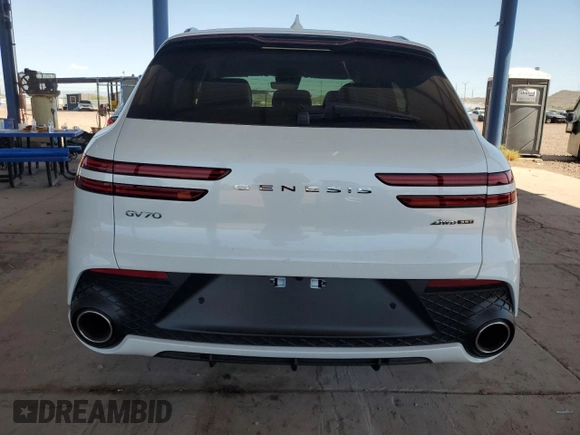 2025 Genesis GV70 Sport с VIN 5NMMCDTC0SH027417, выставлен на аукционе Copart как лот 63877005 с пробегом 940 миль миль и Списание • Salvage title. История ставок и продаж доступна на DreamBid. Изображение 6.