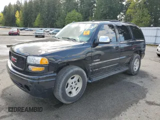 2004 GMC Yukon Denali z VIN 1GKEK63UX4J318987, wystawiony jako Copart lot #54045485 z przebiegiem Nie podano mil oraz Czysty tytuł • Clean title. Historia ofert i sprzedaży dostępna na DreamBid. Obrazek 1.