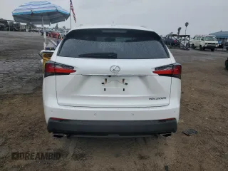 2017 Lexus NX with VIN JTJYARBZ4H2052244, listed as a Copart auction lot 47969575 with 58,228 mi miles and Salvage Title. Bid and sale history available at carsss.com. Image 6.