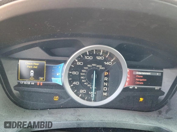 2013 Ford Explorer XLT with VIN 1FM5K8D8XDGA20599, listed as a Copart auction lot 52207005 with 171,516 mi miles and Salvage Title. Bid and sale history available at DreamBid. Image 9.