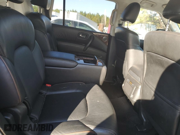 2020 Nissan Armada SL with VIN JN8AY2ND4L9109098, listed as a Copart auction lot 87812305 with 88,339 mi miles and Salvage Title. Bid and sale history available at carsss.com. Image 10.