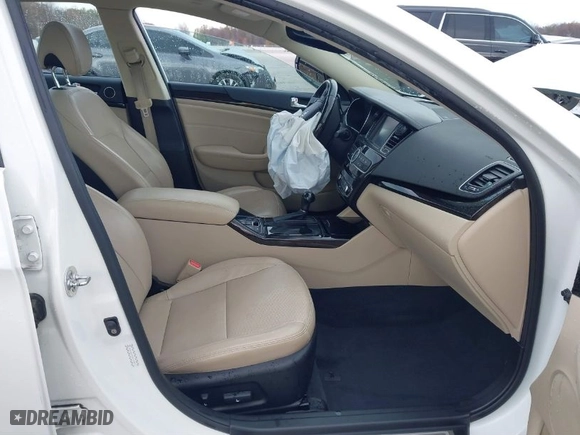 2014 Kia Cadenza Premium with VIN KNALN4D75E5133471, listed as a IAAI auction lot 40763295 with 103,513 mi miles. Bid and sale history available at carsss.com. Image 5.