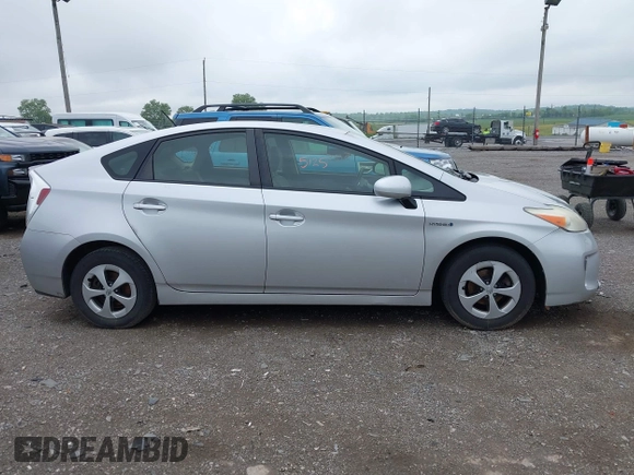 2012 Toyota Prius One with VIN JTDKN3DU0C5452398, listed as a IAAI auction lot 42195125 with 223,632 mi miles. Bid and sale history available at carsss.com. Image 13.