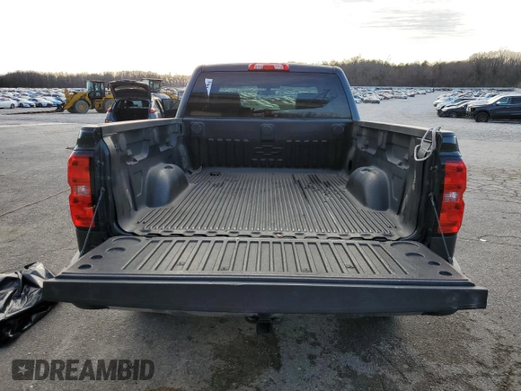 2018 Chevrolet Silverado 1500 Work Truck with VIN 1GCRCNEC8JZ200667, listed as a Copart auction lot 44687615 with 75,031 mi miles and Salvage Title. Bid and sale history available at carsss.com. Image 6.