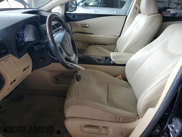 2015 Lexus RX 350 with VIN 2T2BK1BA2FC322955, listed as a Copart auction lot 58082485 with 121,533 mi miles and Salvage title. Bid and sale history available at DreamBid. Image 7.