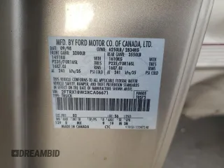 1999 Ford F-150 z VIN 2FTRX18W3XCA06671, wystawiony jako Copart lot #85561784 z przebiegiem 100 579 mil mil oraz Szkoda całkowita • Salvage title. Historia ofert i sprzedaży dostępna na DreamBid. Obrazek 13.