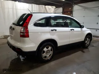 2008 Honda CR-V LX with VIN 5J6RE48308L024799, listed as a Copart auction lot 51260935 with 124,647 mi miles and Salvage Title. Bid and sale history available at carsss.com. Image 3.