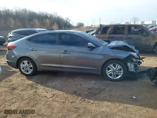 2019 Hyundai Elantra SEL with VIN 5NPD84LF5KH484447, listed as a IAAI auction lot 41465875 with 93,601 mi miles. Bid and sale history available at carsss.com. Image 13.