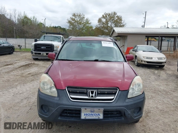 2005 Honda CR-V EX with VIN SHSRD78815U337440, listed as a IAAI auction lot 41917604 with 226,000 mi miles. Bid and sale history available at carsss.com. Image 12.