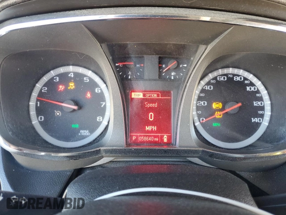 2017 GMC Terrain SLE with VIN 2GKALNEK4H6139610, listed as a Copart auction lot 47747585 with 58,640 mi miles and Salvage Title. Bid and sale history available at carsss.com. Image 9.