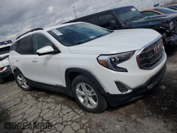 2020 GMC Terrain SLE z VIN 3GKALTEVXLL346442, wystawiony jako Copart lot #52283225 z przebiegiem 73 217 mil mil oraz Szkoda całkowita • Salvage title. Historia ofert i sprzedaży dostępna na DreamBid. Obrazek 4.