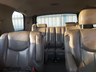2003 GMC Yukon Denali with VIN 1GKEK63U23J340495, listed as a Copart auction lot 46332495 with 217,873 mi miles and Salvage Title. Bid and sale history available at carsss.com. Image 10.