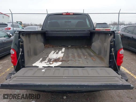 2001 Ford F-150 XL with VIN 2FTZF07211CA54107, listed as a IAAI auction lot 41450483 with 153,699 mi miles. Bid and sale history available at carsss.com. Image 8.