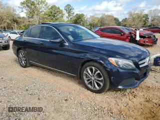 2017 Mercedes-Benz C 300 with VIN 55SWF4KB4HU206299, listed as a Copart auction lot 49476735 with 143,090 mi miles and Clean Title. Bid and sale history available at carsss.com. Image 4.