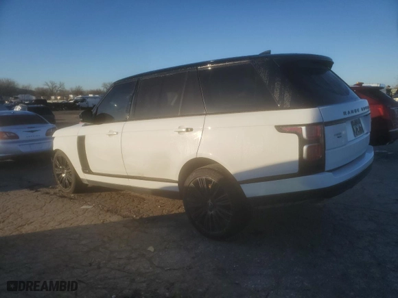2021 Land Rover Range Rover with VIN SALGS5SE2MA424318, listed as a Copart auction lot 82446844 with 55,812 mi miles and Salvage Title. Bid and sale history available at carsss.com. Image 2.