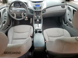 2013 Hyundai Elantra GLS with VIN 5NPDH4AE8DH435627, listed as a Copart auction lot 57332135 with 206,776 mi miles and Salvage title. Bid and sale history available at DreamBid. Image 8.