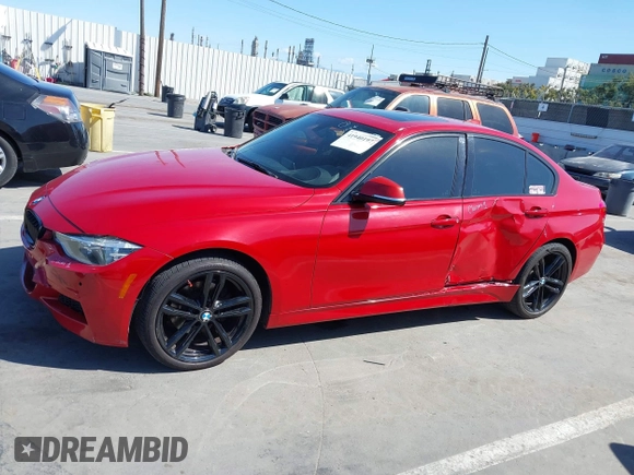 2016 BMW 3 Series with VIN WBA8F1C59GK438901, listed as a IAAI auction lot 41940197 with 99,755 mi miles and . Bid and sale history available at DreamBid. Image 14.