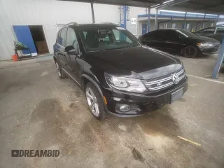 2015 Volkswagen Tiguan R-Line with VIN WVGAV7AX3FW064500, listed as a Copart auction lot 54745215 with 103,406 mi miles and Salvage Title. Bid and sale history available at DreamBid. Image 14.