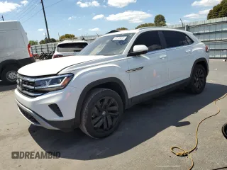 2021 Volkswagen Atlas SE z VIN 1V2JC2CA9MC221417, wystawiony jako Copart lot #49646075 z przebiegiem 49 087 mil mil oraz Nie do naprawy • Non repairable. Historia ofert i sprzedaży dostępna na DreamBid. Obrazek 1.